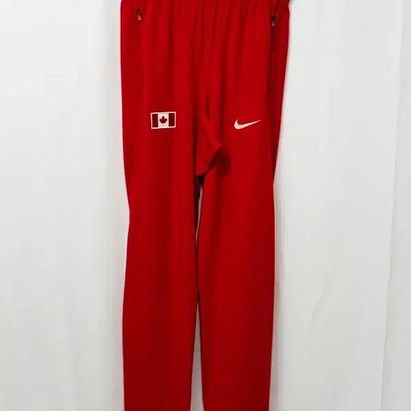 나이키 캐나다 국가대표 DRI-FIT 트레이닝 팬츠 레드 M