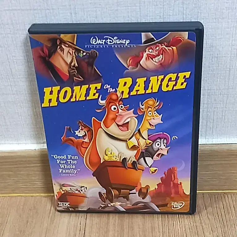 월트 디즈니 카우 삼총사 홈 온 더 레인지 영어 애니메이션 DVD Walt Disney Home on the Range