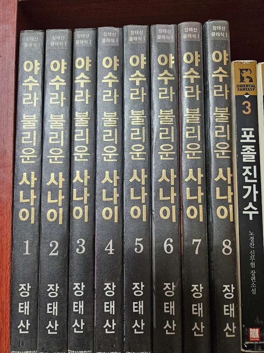 야수라불리운사나이1-8완