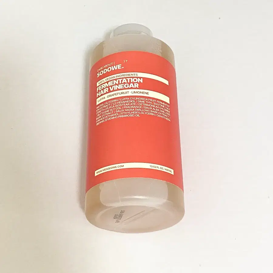 쏘두위 오일풀링 발효 헤어 식초 (자몽프레시향) 400ml