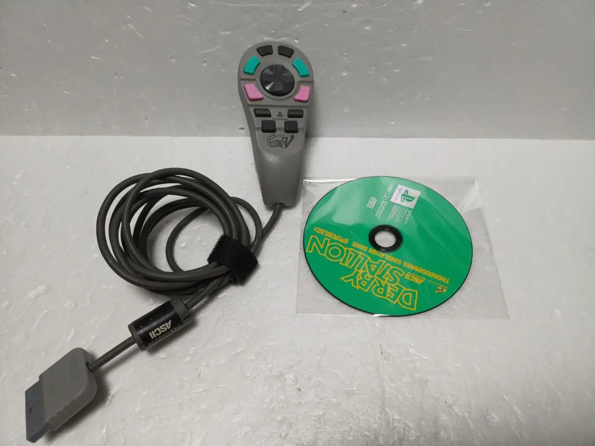 플스1,PS1)아스키정품 그립V 중고