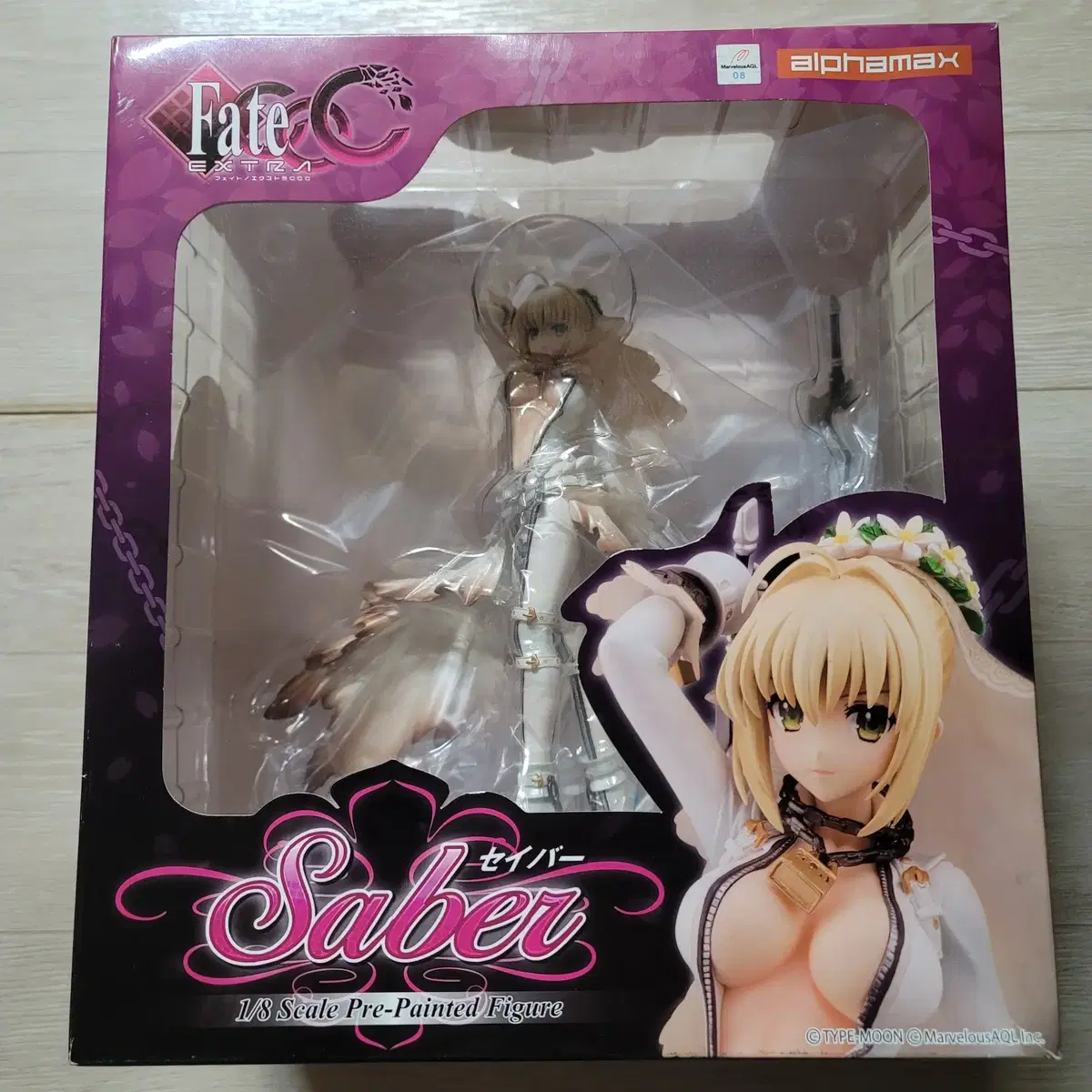 신품 미개봉 페이트 피규어 Fate/EXTRA CCC 알파맥스 세이버 브라이드