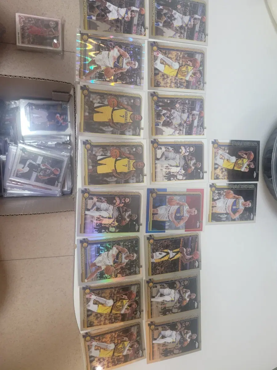 nba 농구 카드 인디애나 세트