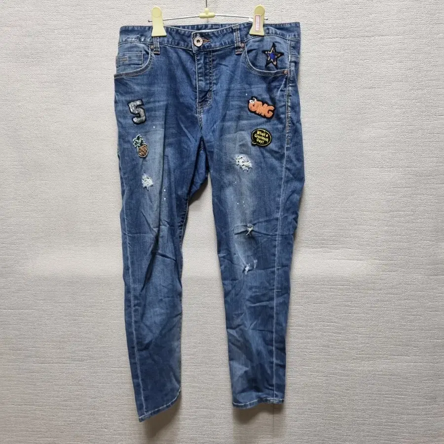 b195 청바지 데님 스키니진