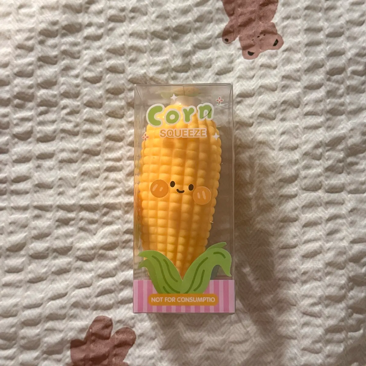 (새상품) 옥수수 크런치 말랑이 스퀴즈