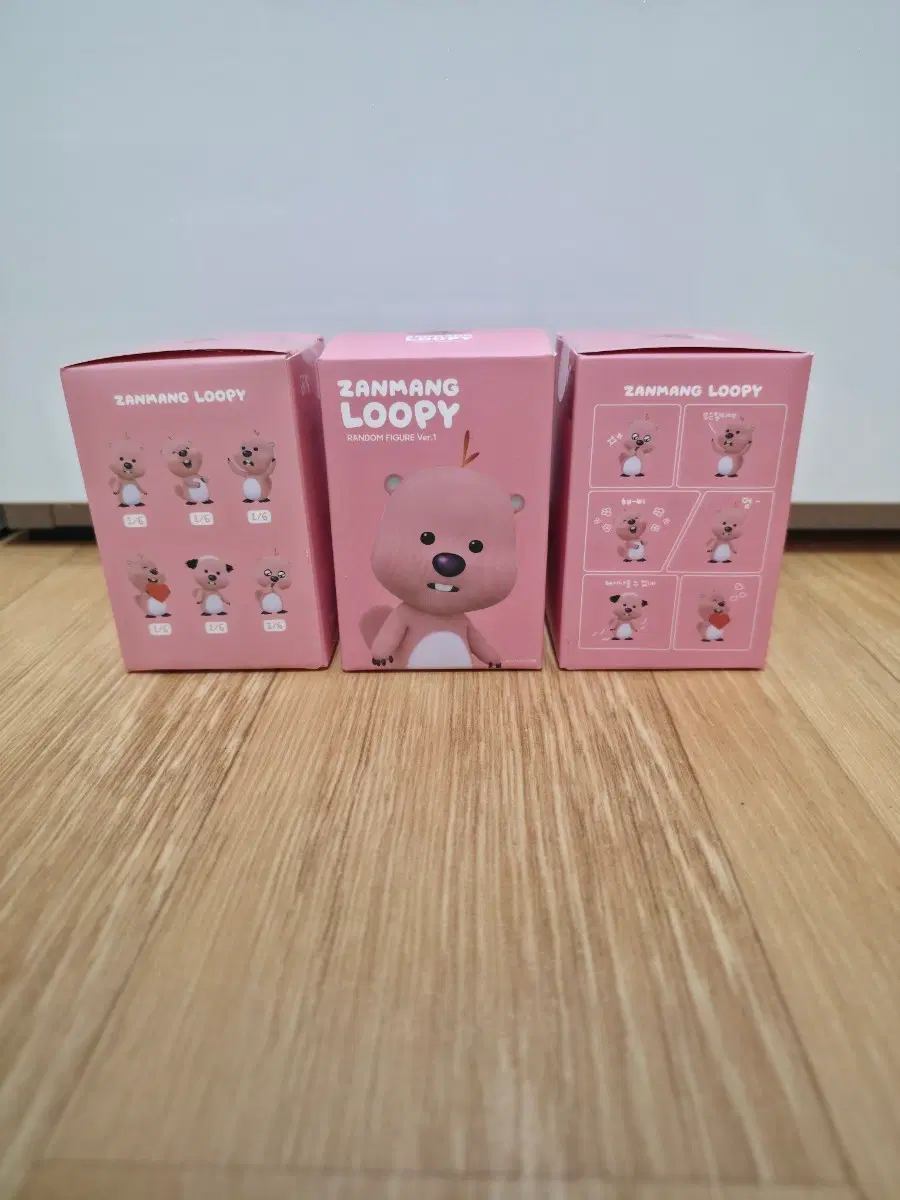 잔망 루피 랜덤 피규어 3박스