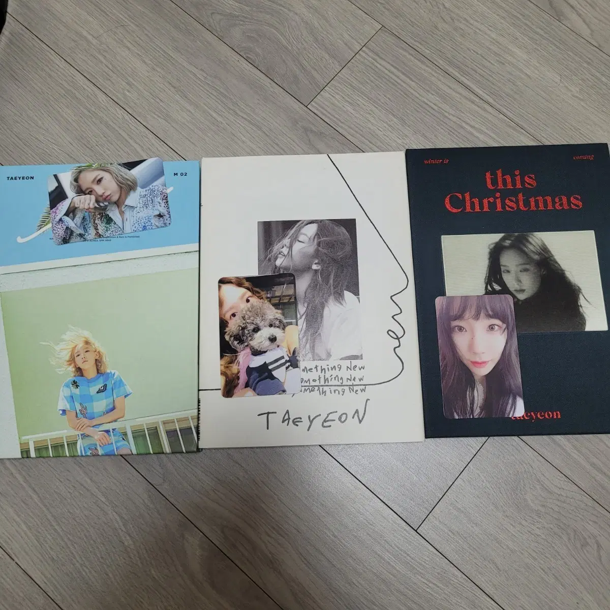 태연 앨범 this Christmas + something new + M 02