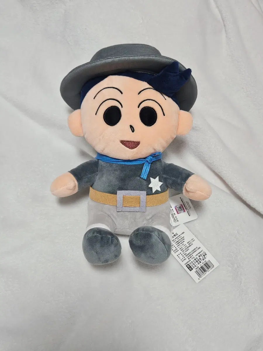 짱구시리즈 철수 보안관 중형 인형