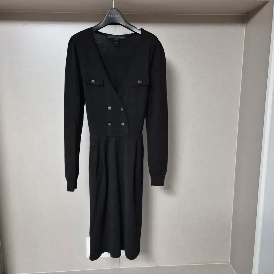 S)마크제이콥스 Marc Jacobs 브이넥 메리노울 원피스