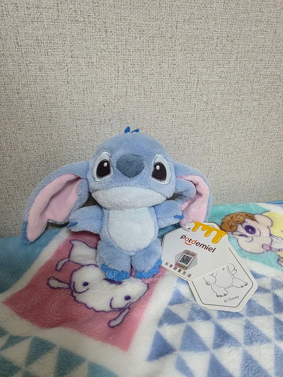 디즈니 스티치 정품 키링