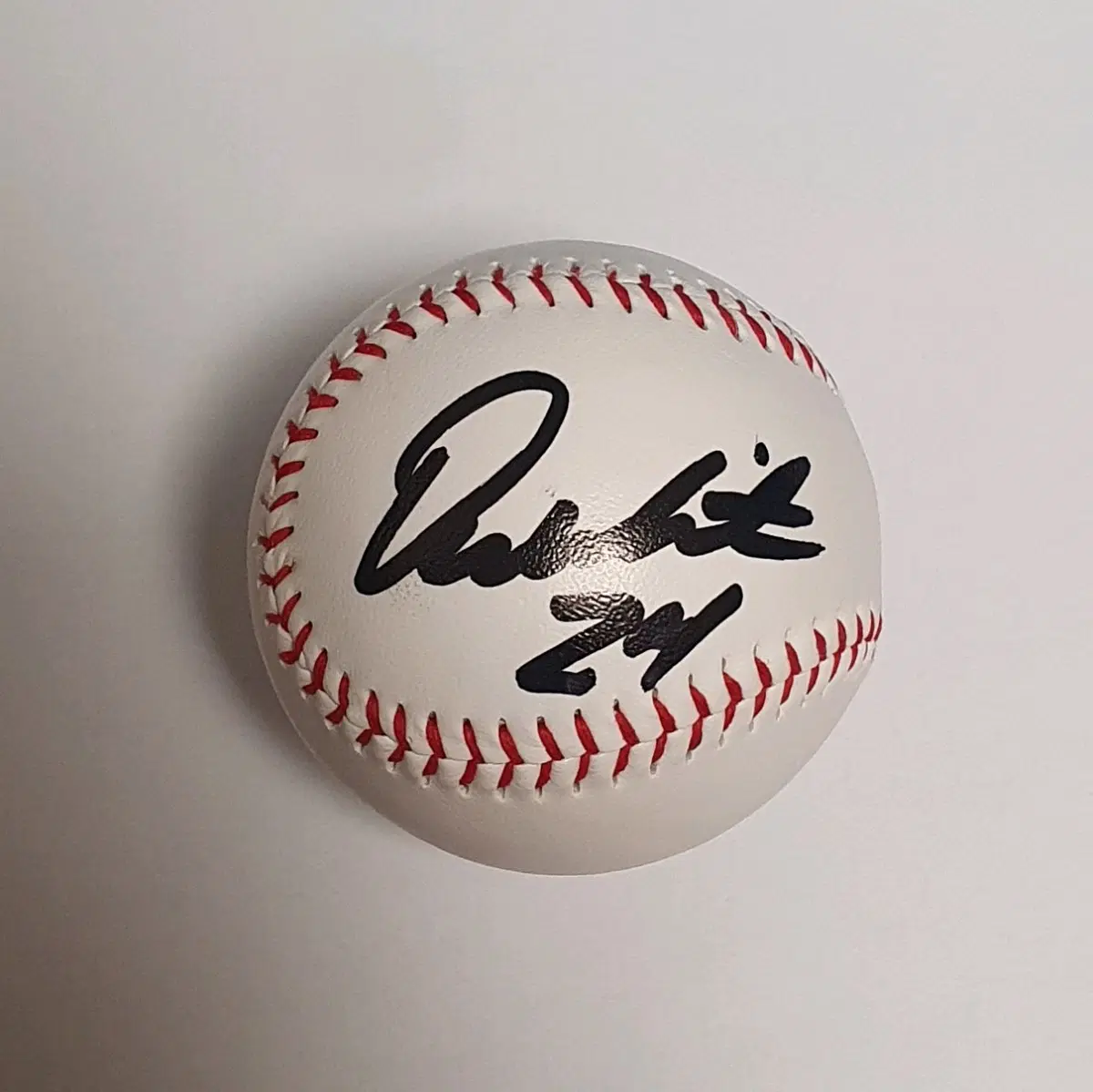 한화이글스 오웬 화이트 싸인볼 친필 싸인 야구공 한화 이글스 mlb
