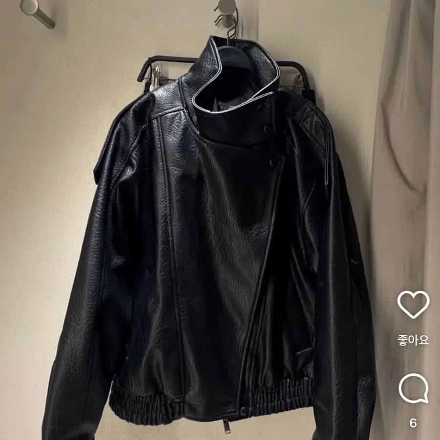자라 레더자켓 브라운 xl