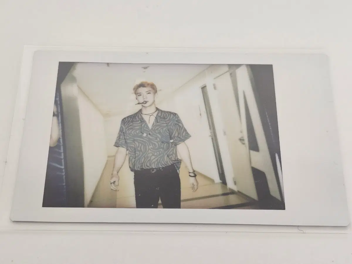 Exo Sehun Museum polaroid