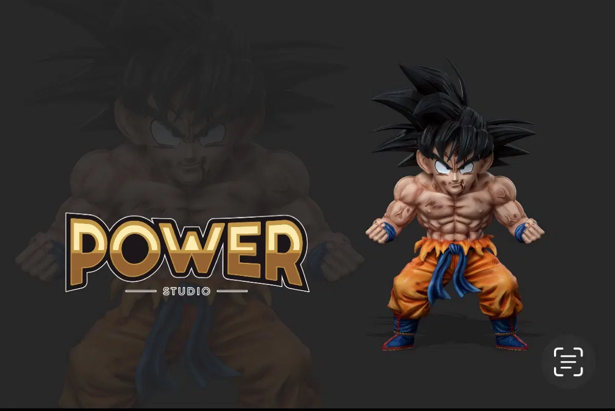power 파워사 드래곤볼 레진월콜 지구침공 손오공 노말