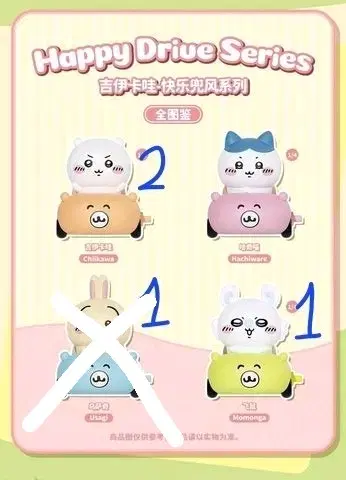치이카와 52TOYS 드라이브 치이카와 모몽가