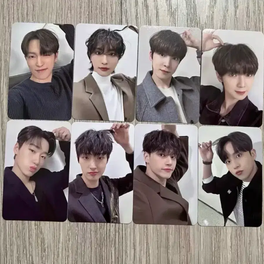 에이티즈 ateez 골든아워 프롬 fromm 미공포 특전 포카 세트