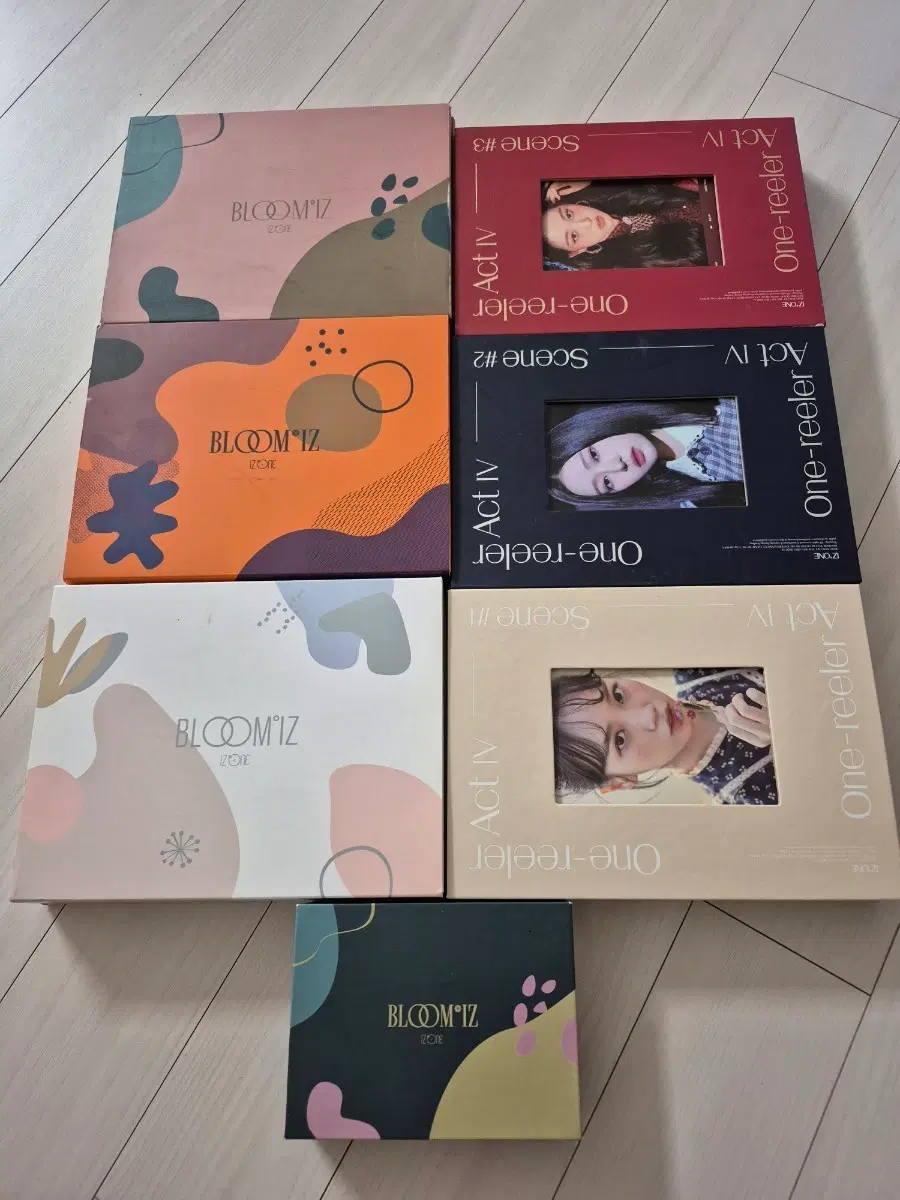 IZ*ONE 아이즈원 BLOOM*IZ 앨범 One reeler act 세트 배송비포함