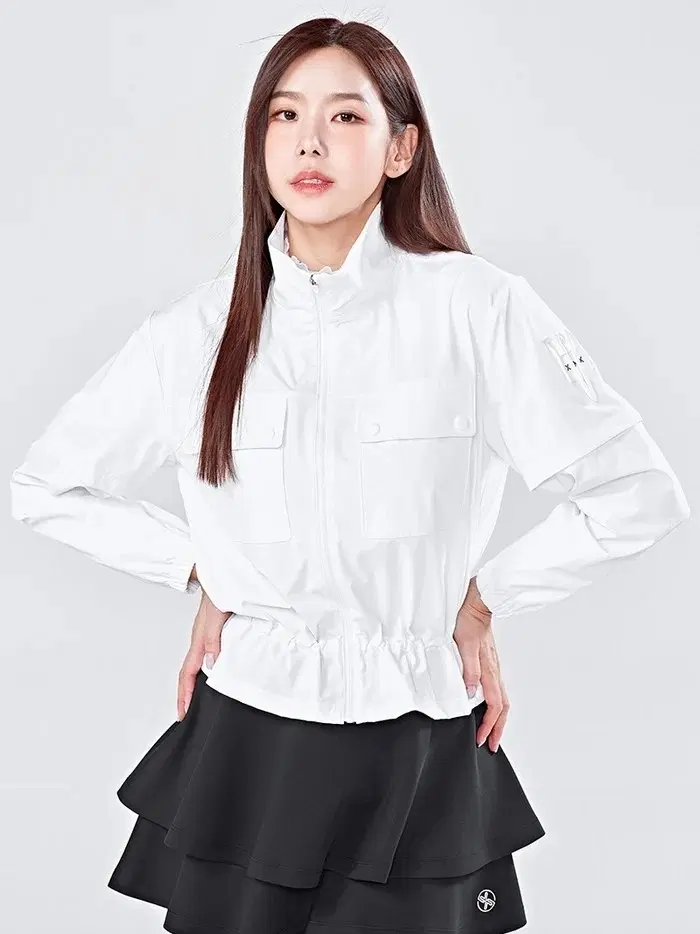 젝시믹스 윈드자켓 화이트 L