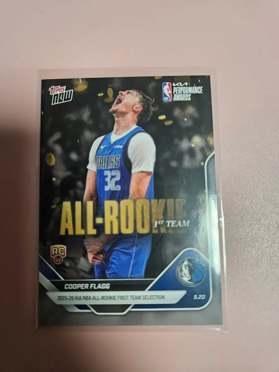 NBA)쿠퍼 플래그 2026 Topps Now 올 루키 팀