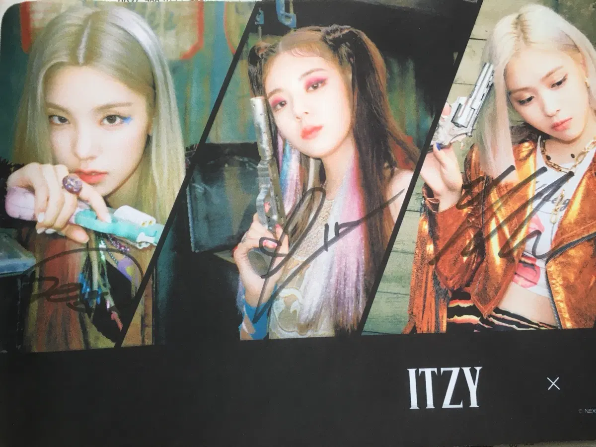 있지 (itzy) 마우스패드 (친필싸인)