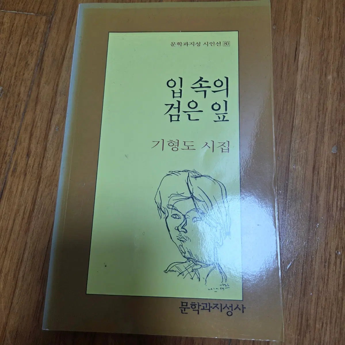 기형도 시집 입 속의 검은 잎