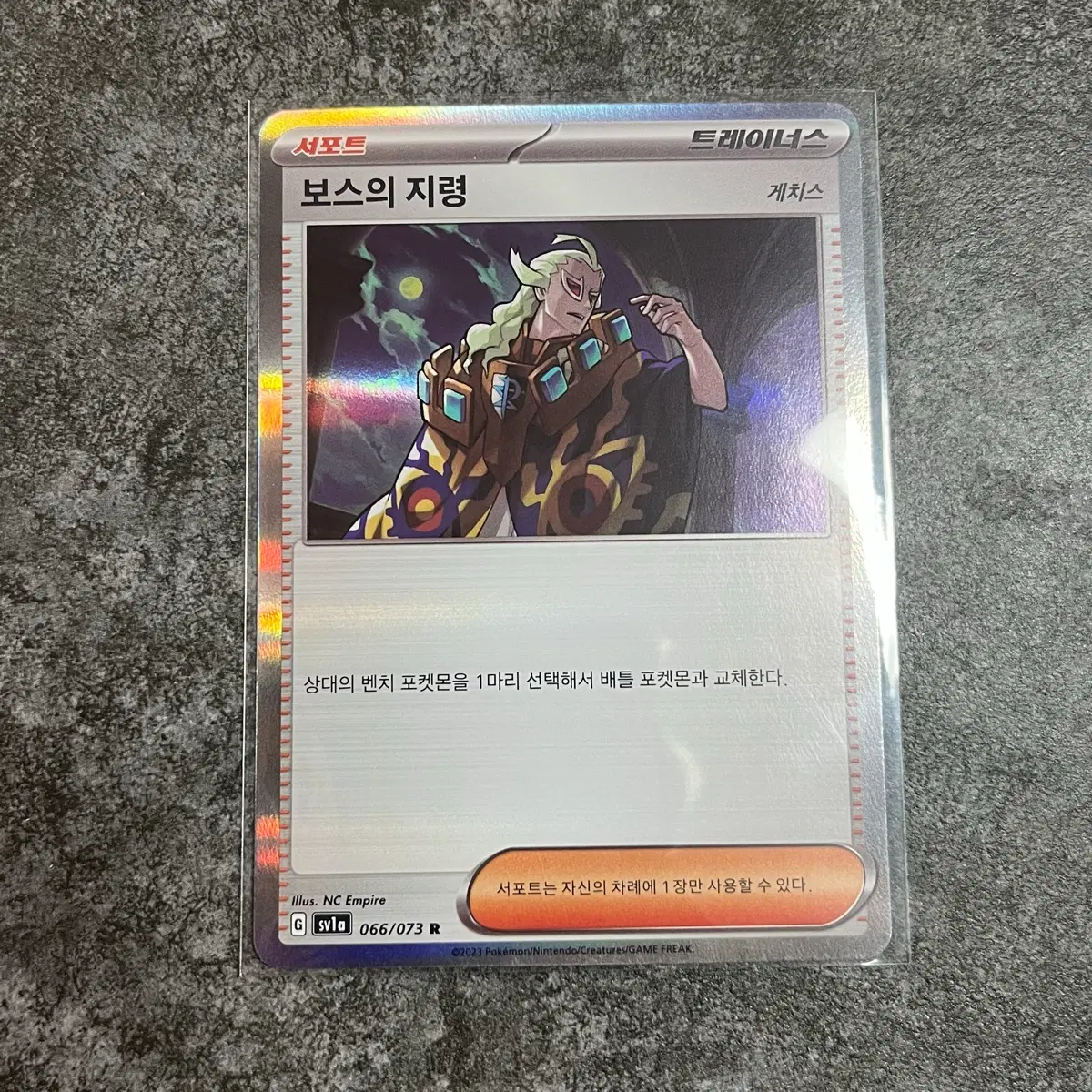포켓몬카드 보스의지령 r