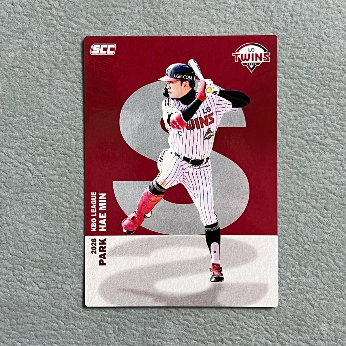 2026 kbo scc 오피셜 LG 박해민 알파벳