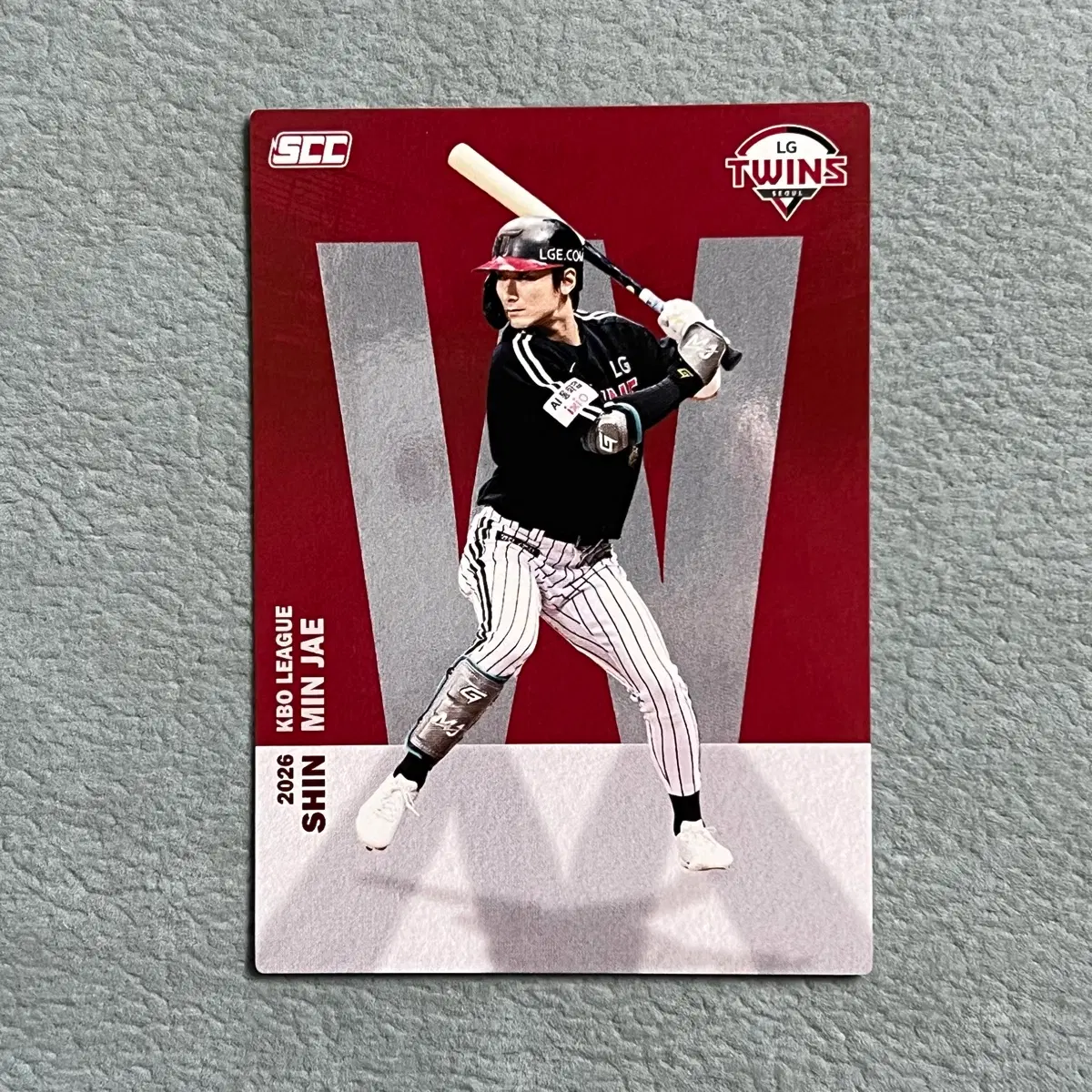 2026 kbo scc 오피셜 LG 신민재 알파벳