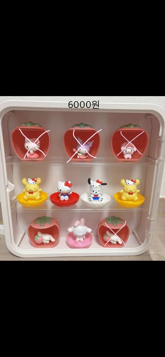 산리오 캐릭터 피규어, 키링, 자석