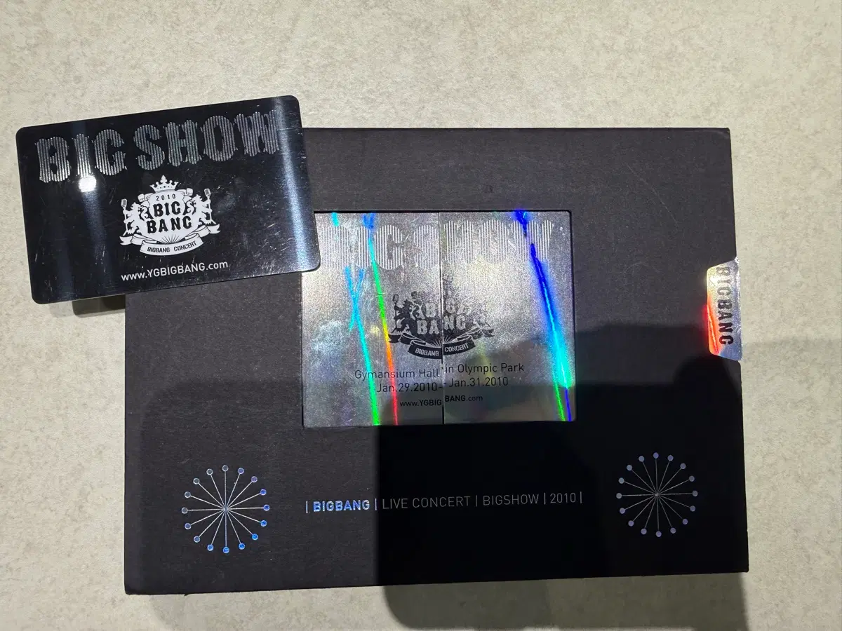 빅뱅 2010 빅쇼 라이브 콘서트 DVD
