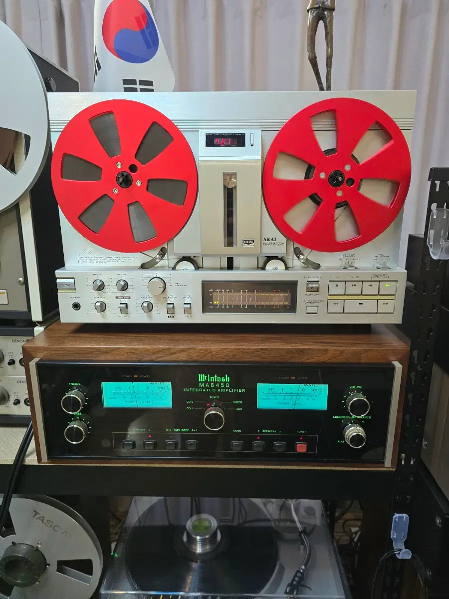 상태좋은 빈티지 AKAI GX-77 4트랙 릴데크