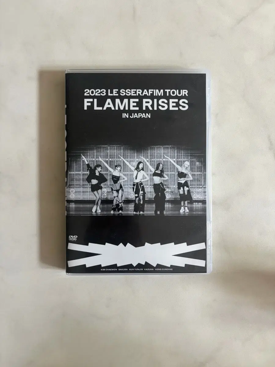 르세라핌 2023 투어 FLAME RISES IN JAPAN DVD