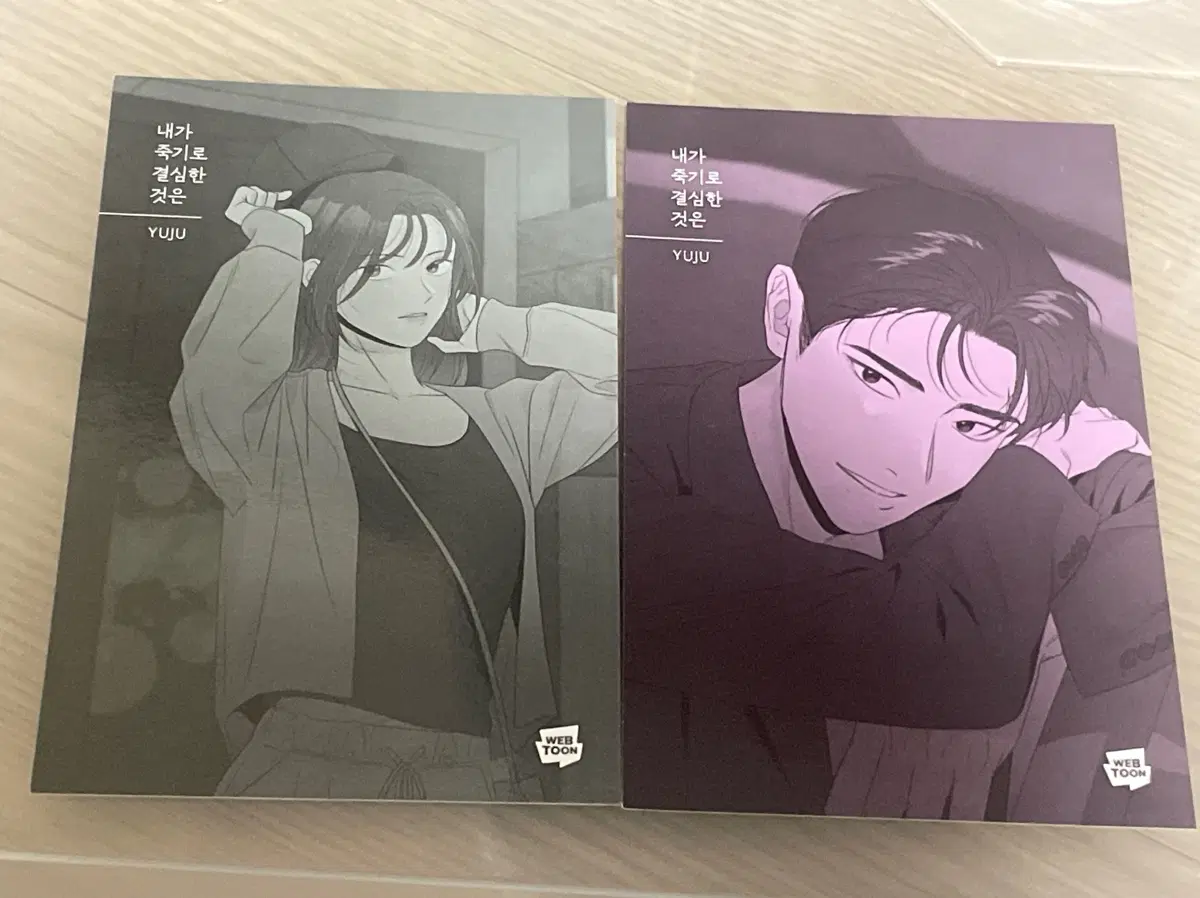 내가 죽기로 결심한 것은 양면 엽서 2장 일괄로팝니다!