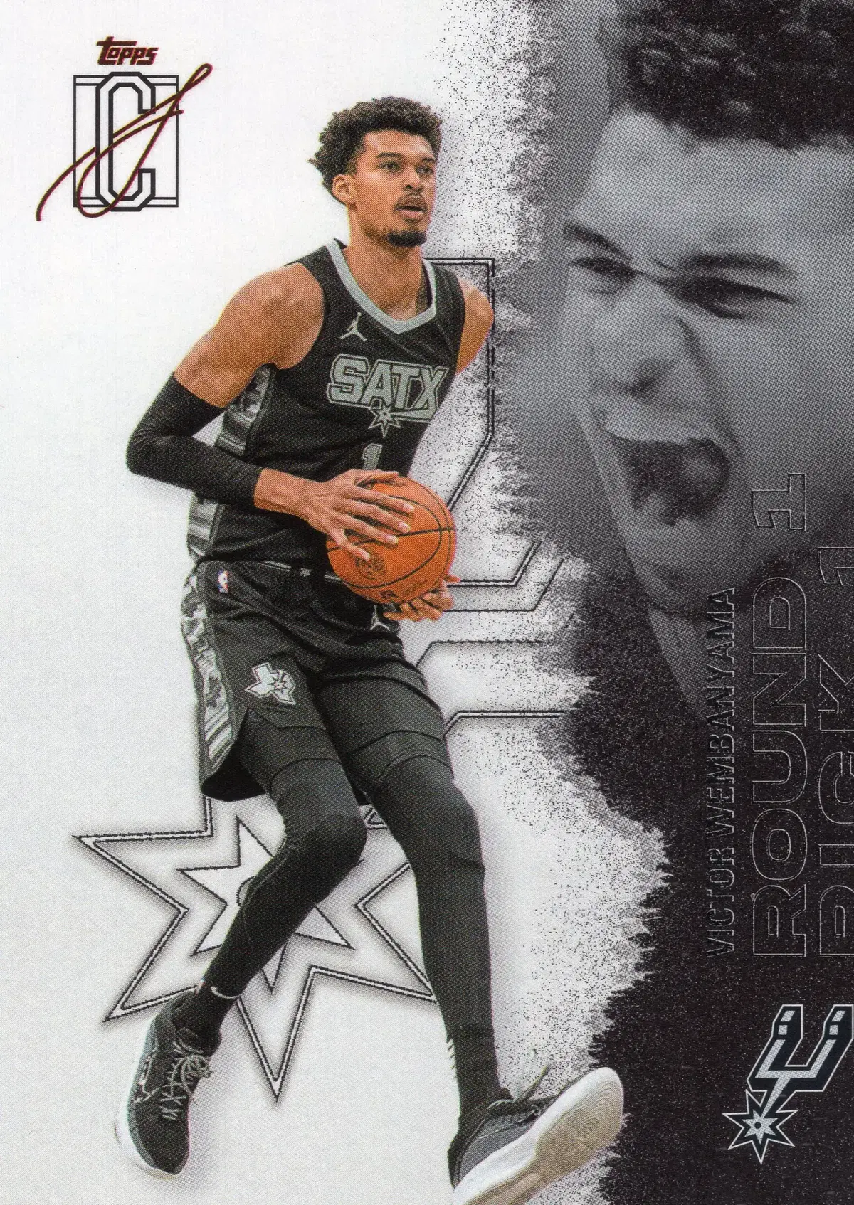빅터웸반야마 탑스 시그니쳐 클래스 NBA카드 농구카드