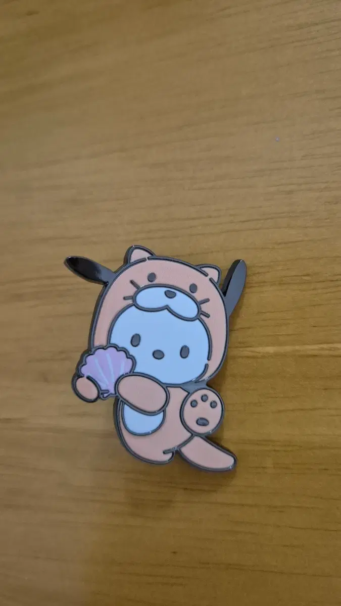 산리오 롯데월드 아쿠아리움 콜라보 포챠코 뱃지 팝니다