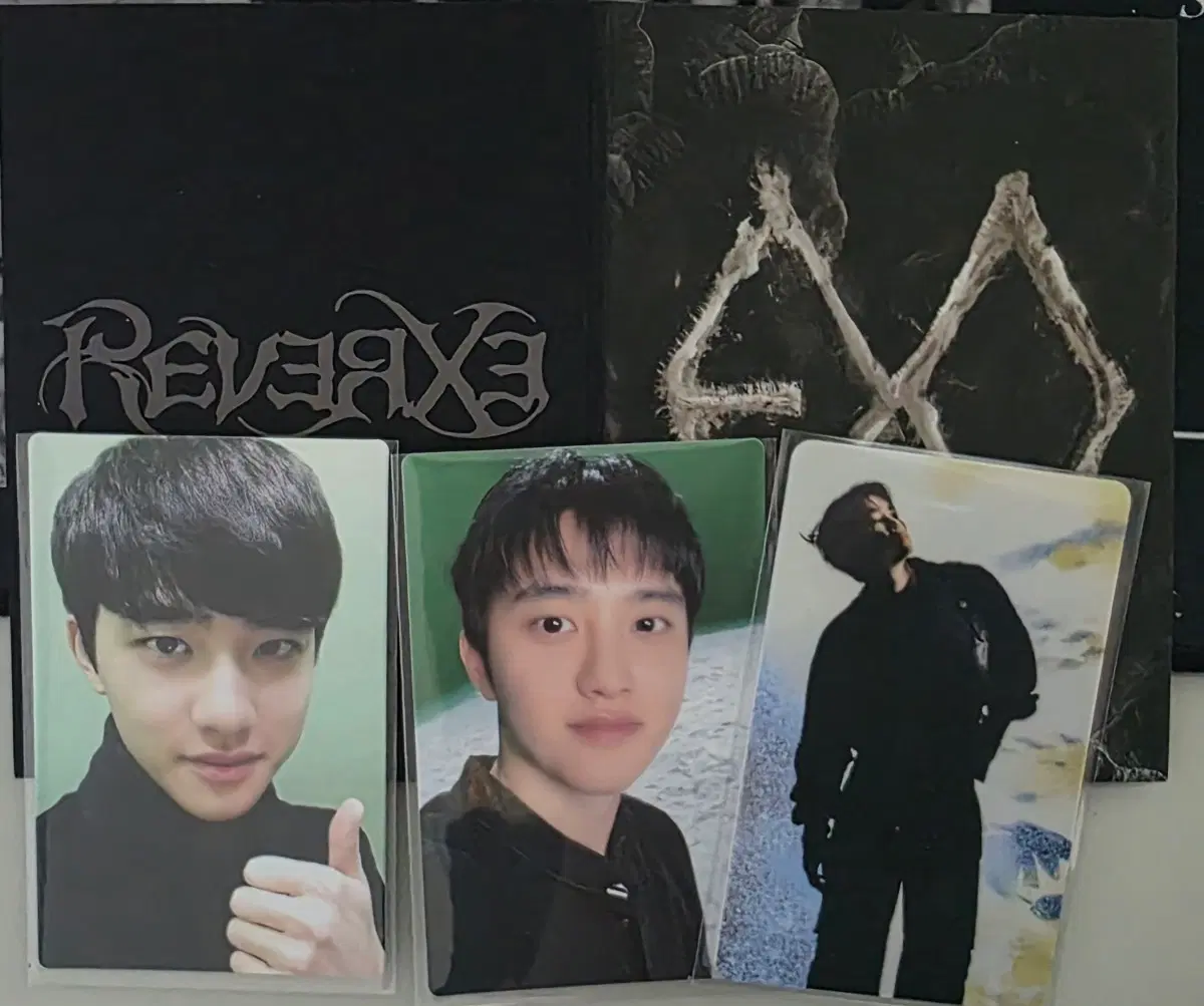 엑소 디오 도경수 큐큐뮤직 포카 양도합니다