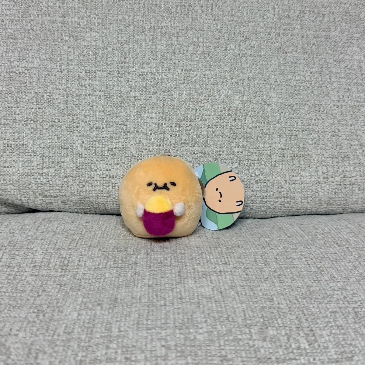 부실감자 고구마 키링 인형 8cm