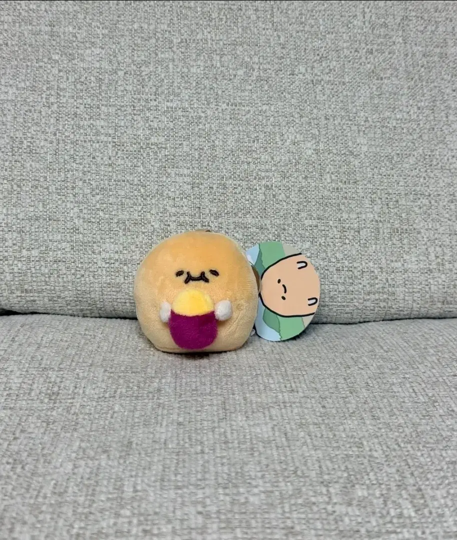 부실감자 고구마 키링 인형 8cm