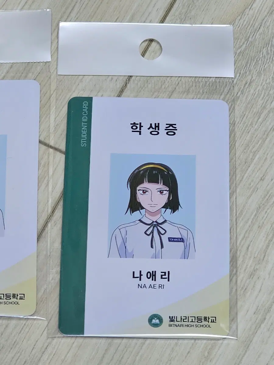 달려라 하니 나애리 학생증
