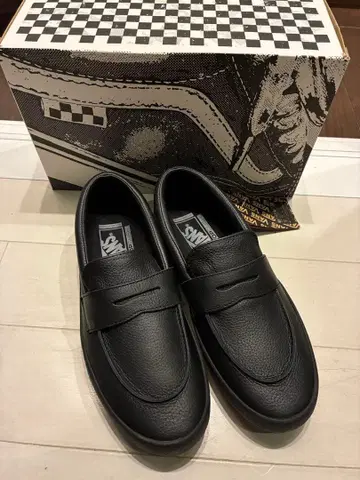 VANS 스케이트 로퍼 블랙 25.5cm