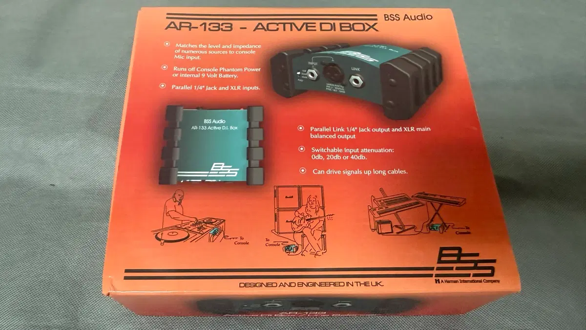 BSS AR-133 액티브 DI 박스