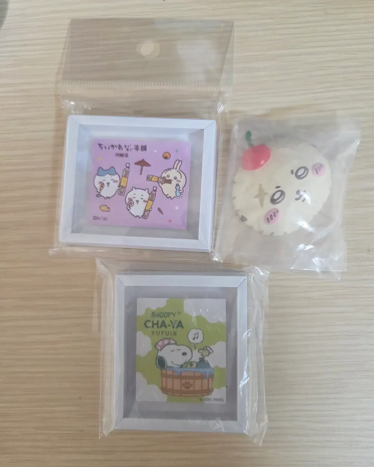 일괄) 먼작귀 치이카와 휘핑 마그넷 가와고에 한정 랏코 스누피