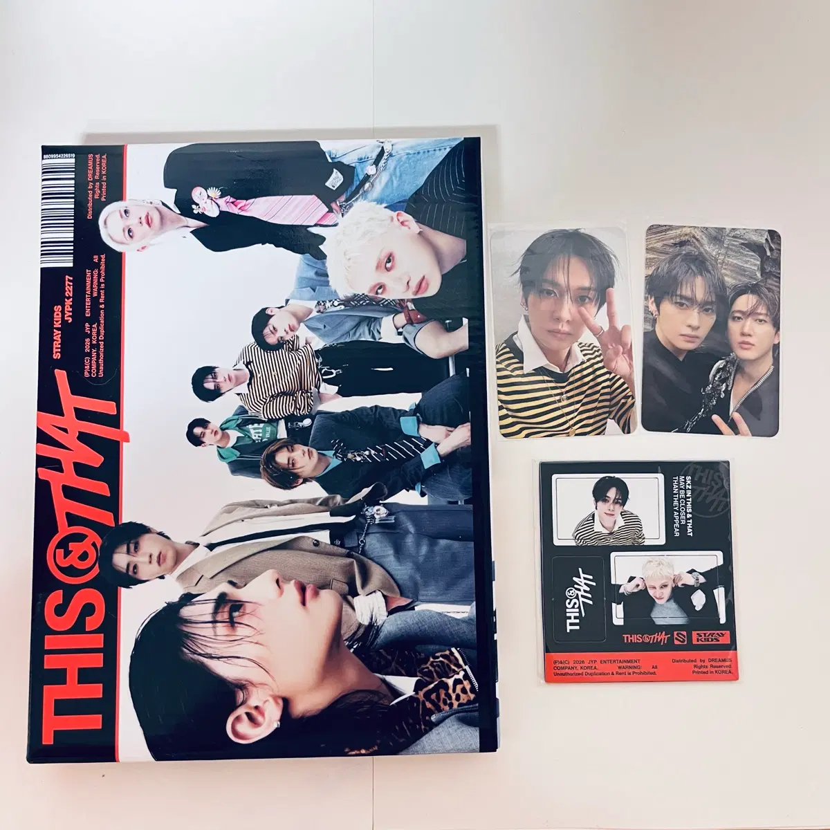 스트레이키즈 디스앤댓 앨범 리노