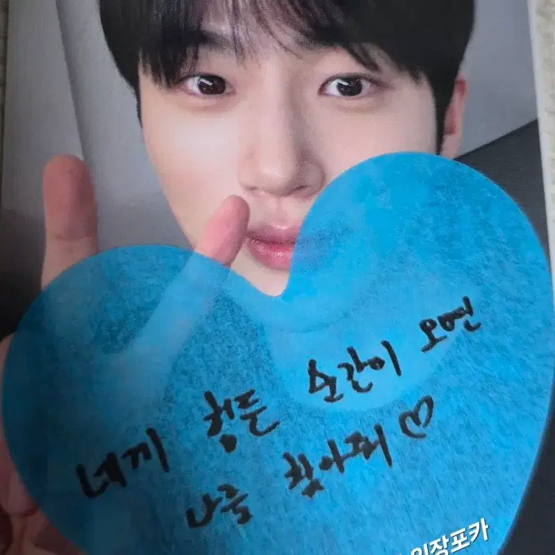 변우석 요코하마 팬미팅 입장포카 엽서 슬로건