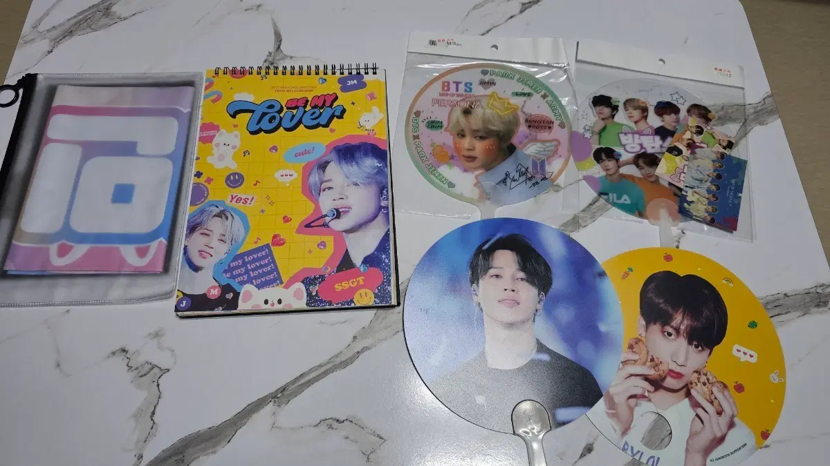 BTS 방탄 지민 슬로건&탁상달력