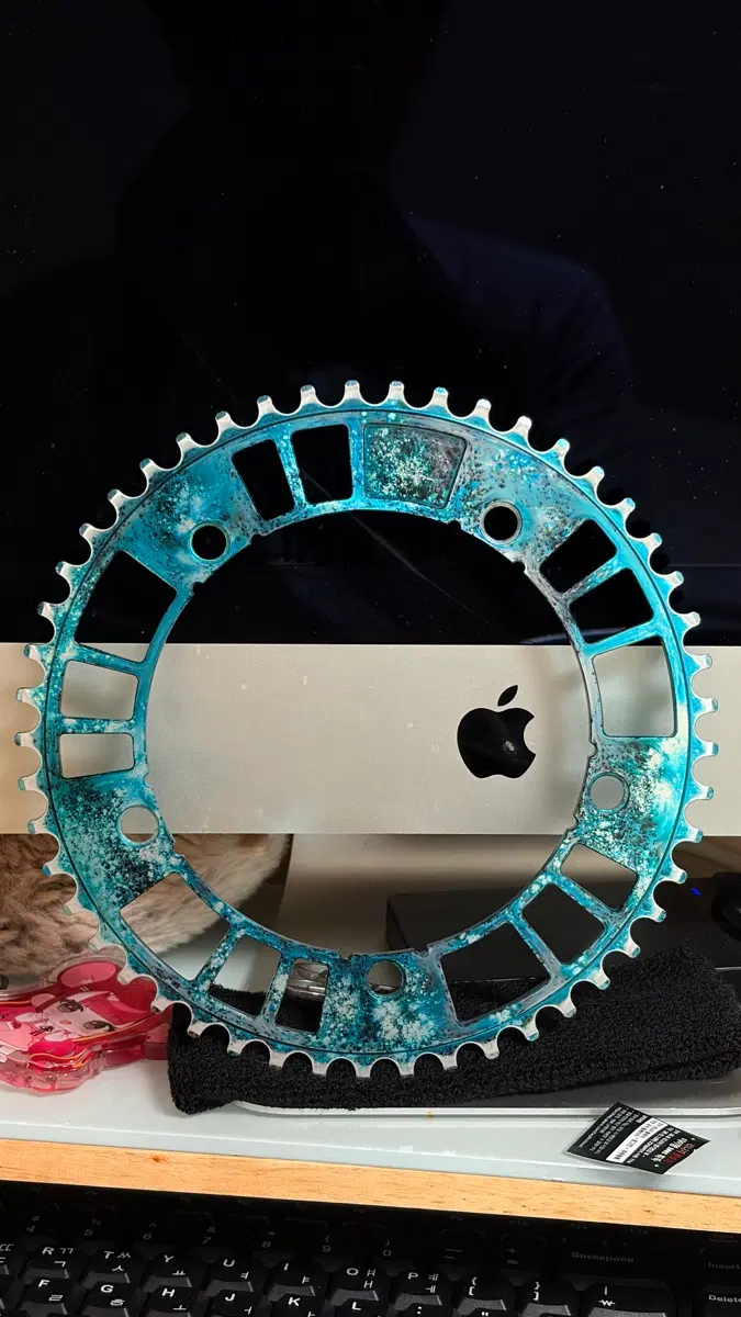 애런 AARN 애시드 터키 Teal Acid 49T Blue Lug LTD. 체인링