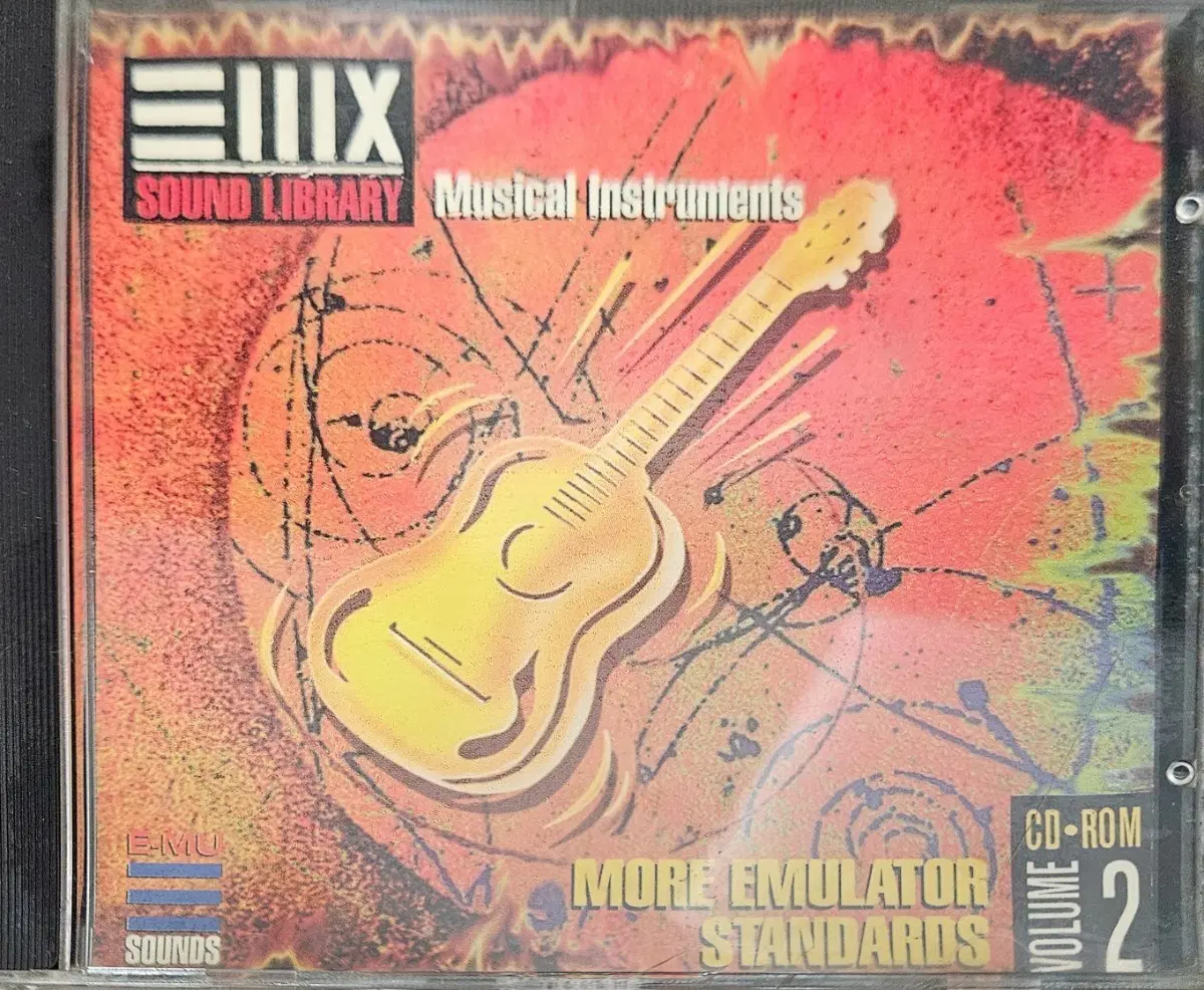 [희귀] E-MU 정품 샘플러 CD-ROM / EIIIX Sound Library Vol. 2 (More Emulator Standards)
