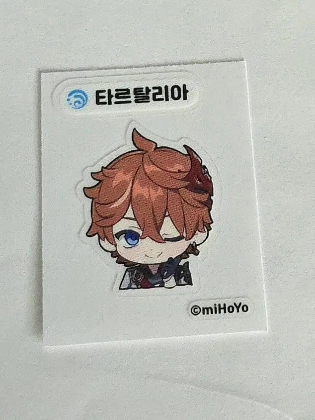 원신 타르탈리아 띠부씰