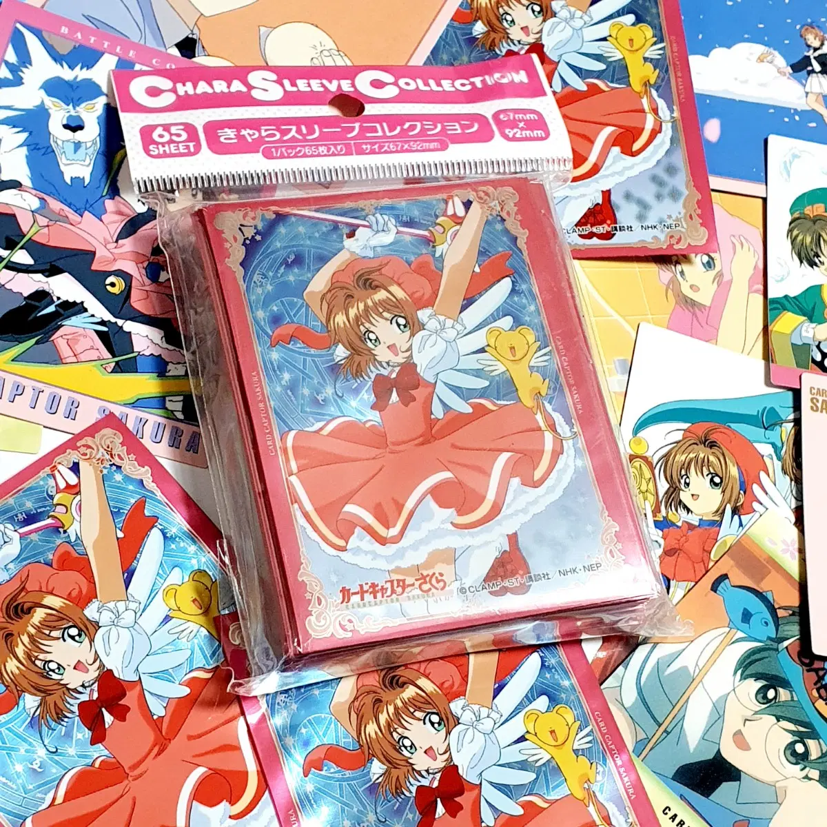 [미개봉]카드캡터체리 정품 카드슬리브 덱홀더 Cardcaptor