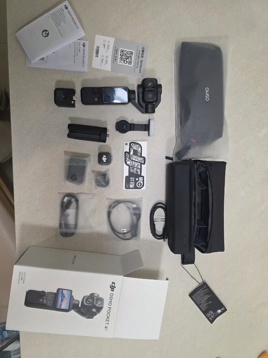 (할부가능)DJI OSMO POCKET 4P 브이로그 콤보